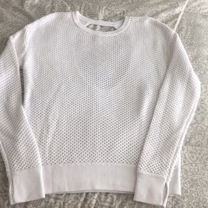 New Calia by Carrie Underwood white knit sweater